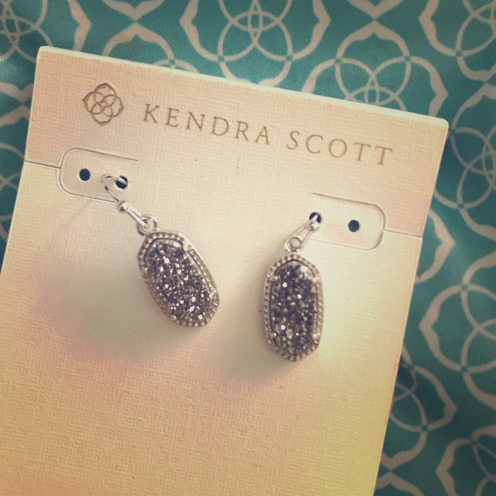 Small silver Kendra Scott earrings
